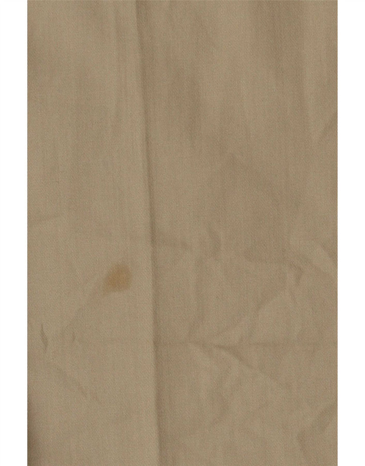Marks & Spencer Herren-Anzughose mit Pegged-Anzug, W36, L31, beige, Polyester
