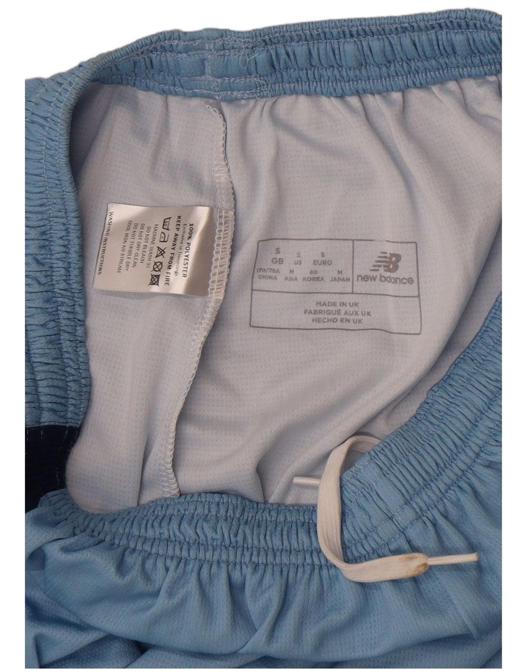 New Balance Herre Sportshorts Små Blå Colourblock Polyester