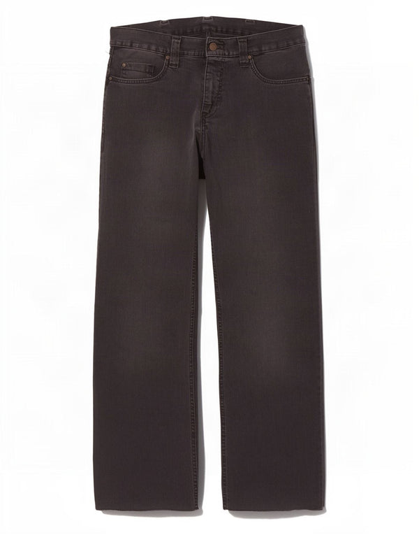Męskie proste dżinsy Carhartt W32 L30, czarna bawełna