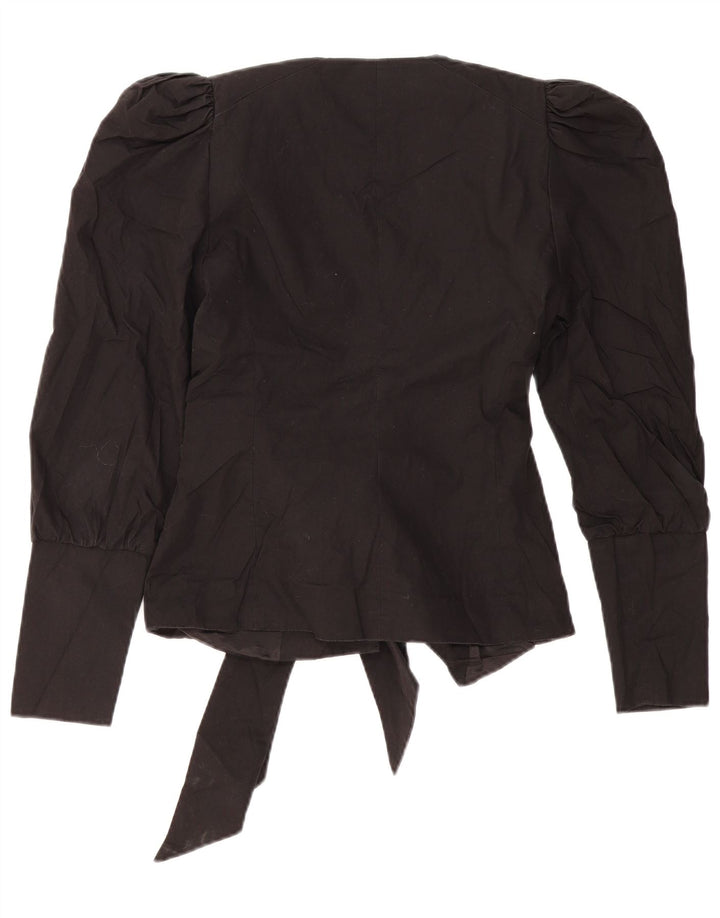 Zara Womens Blazer Jacket UK 12 Medium Black
