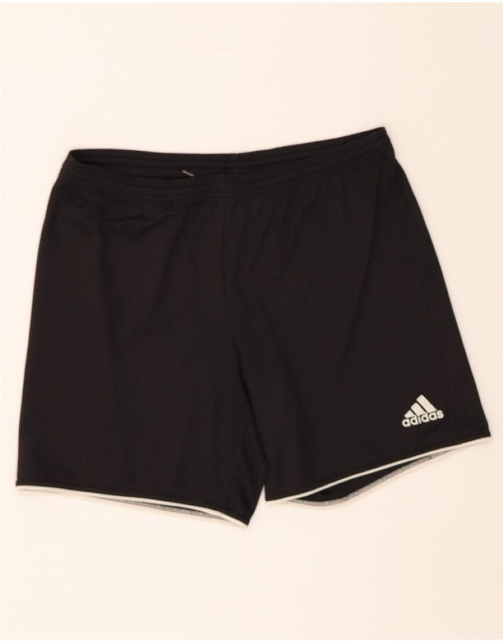 ADIDAS Mens Climalite Sport Shorts Medium  Black Polyester Vintage Adidas and Second-Hand Adidas from Messina Hembry 