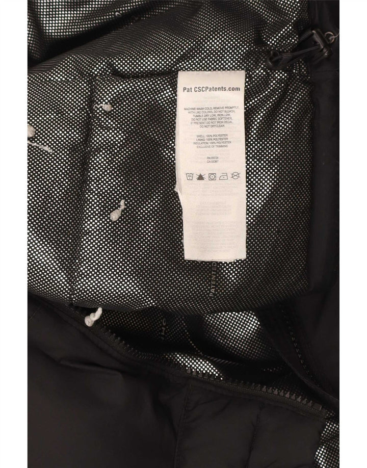 Columbia Mens Omni-Heat Padded Jacket UK 36 Small Black Polyester