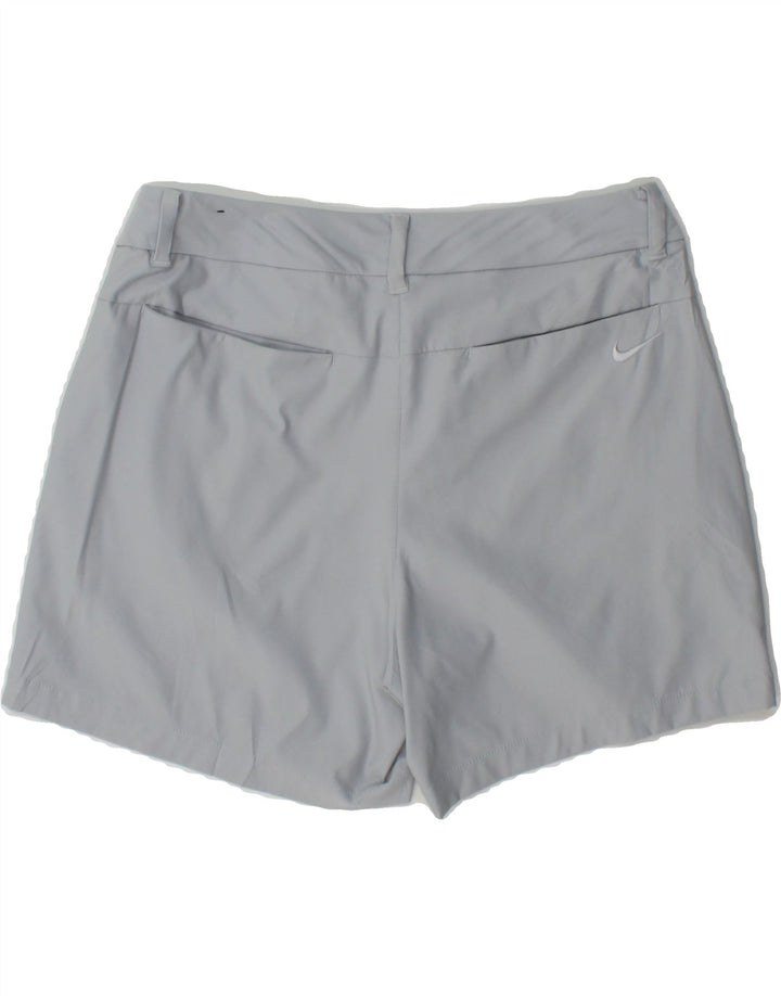 NIKE Womens Dri Fit Chino Shorts UK 8 Small W30  Grey Polyester Vintage Nike and Second-Hand Nike from Messina Hembry 