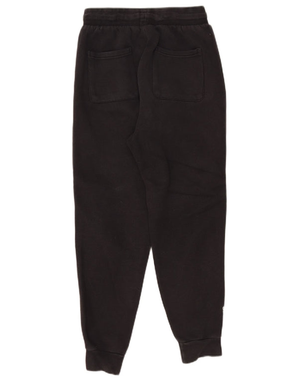 Adidas Boys Tracksuit Trousers Joggers 12-13 Years Black Cotton