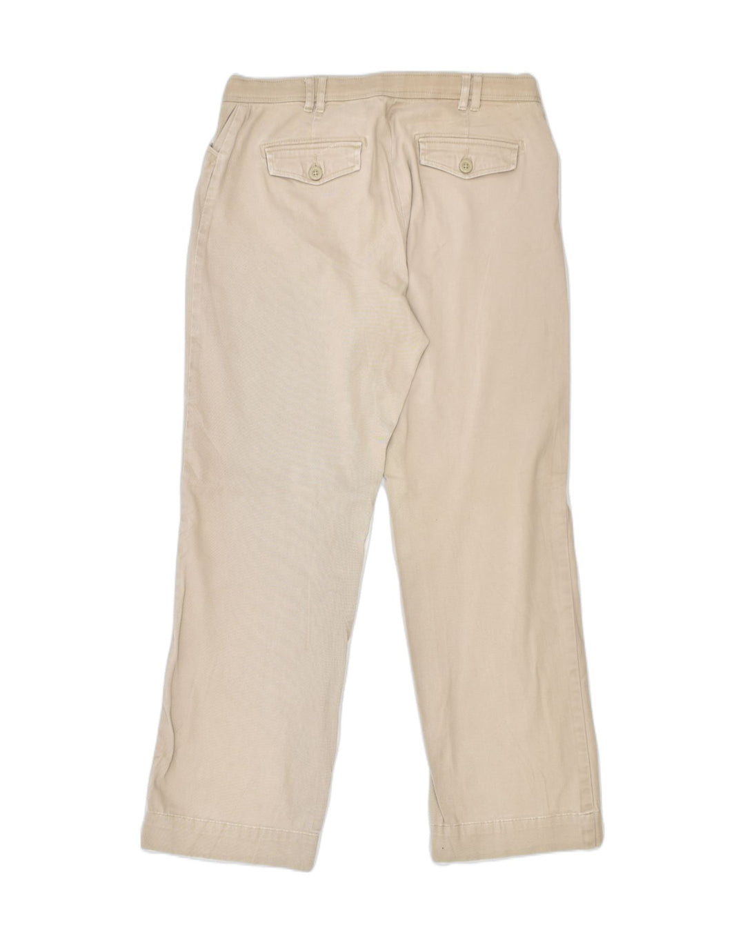 LEE Womens Straight Classic Fit Casual Trousers W30 L29 Beige Cotton | Vintage | Thrift | Second-Hand | Used Clothing | Messina Hembry 