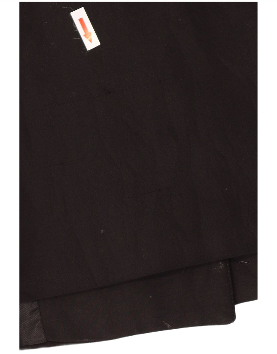 Zara Womens Double Breasted Coat UK 6 XS Black Polyester