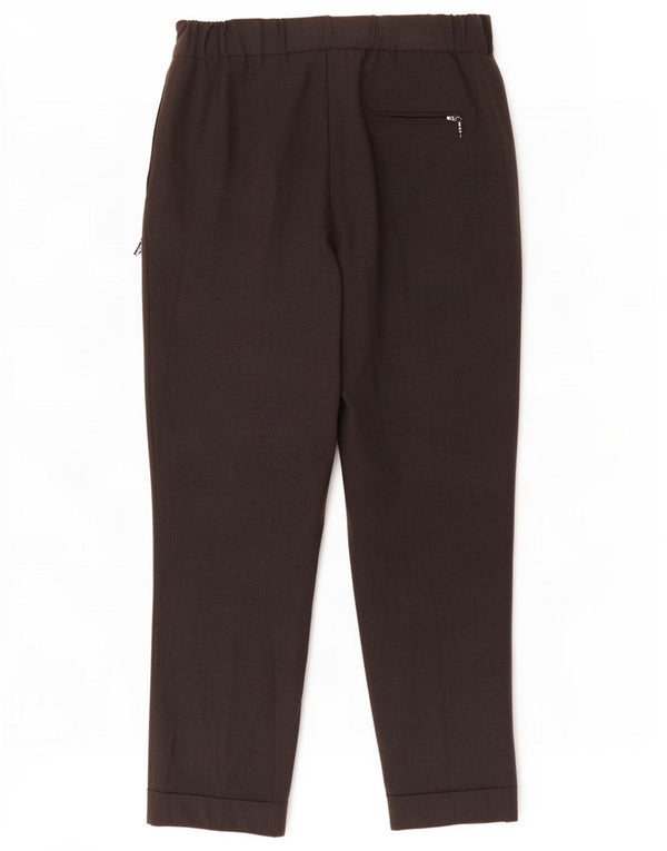 Pantaloni chino dritti da donna Marks & Spencer UK 14 Large W32 L28 Grigio