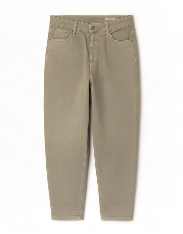Marks & Spencer Jean Mom Crop Tapered pour femme UK 16 Large W32 L25 Vert