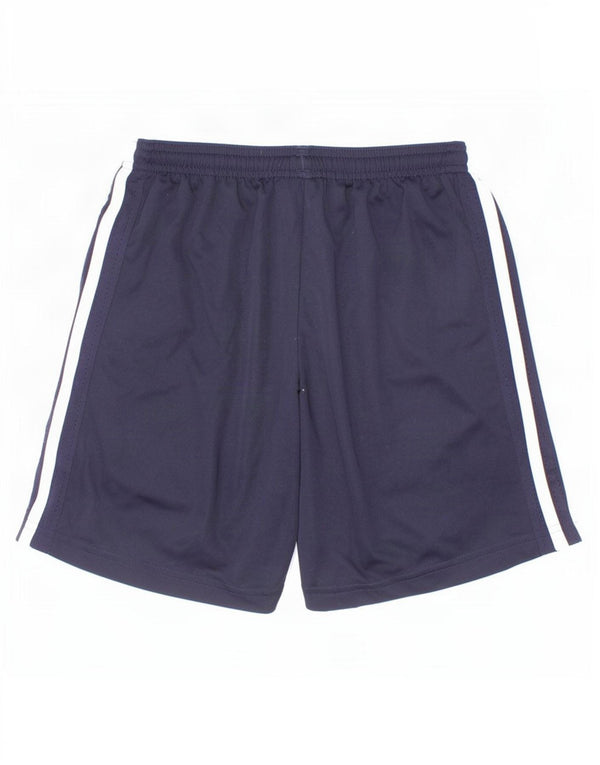 Adidas Boys Climacool Sport Shorts 11-12 Years Navy Blue Polyester