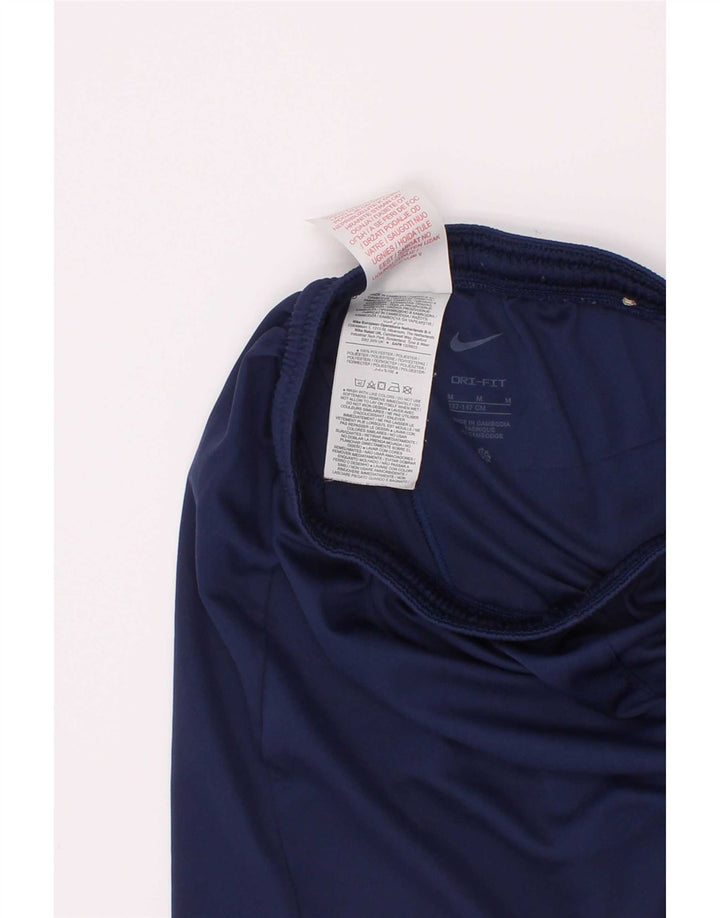Nike Boys Dri Fit Sport Shorts 10-11 Years Medium Navy Blue Polyester