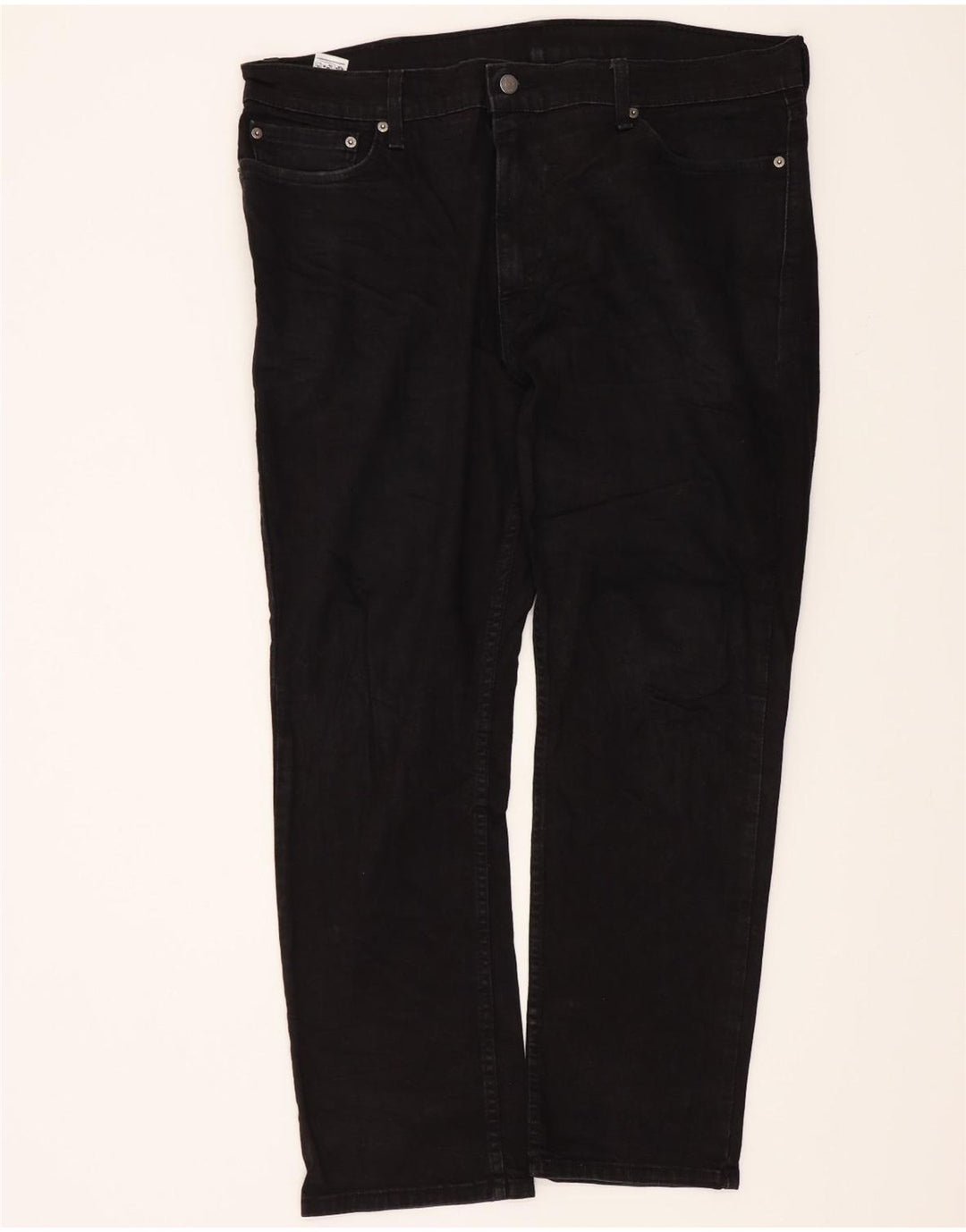 Levi's Herren 511 Slim Jeans W40 L30 schwarze Baumwolle