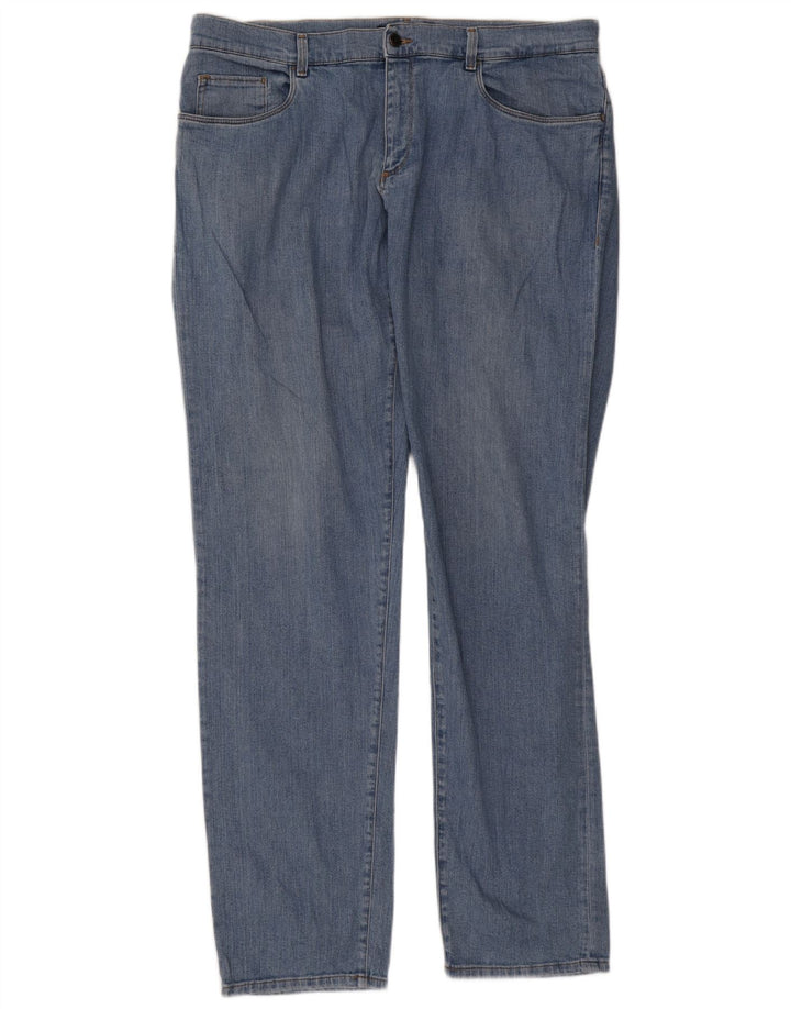 Trussardi Mens Straight Jeans W40 L36 Blue