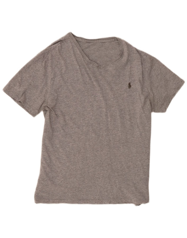 Polo Ralph Lauren Mens T-Shirt Top Medium Grey Cotton