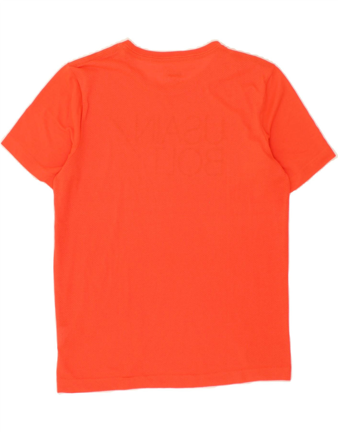 PUMA Mens Graphic T-Shirt Top Small Orange Polyester Vintage Puma and Second-Hand Puma from Messina Hembry 