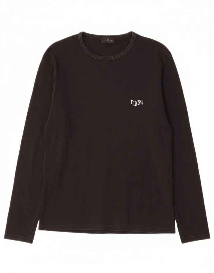 GAS Boys Top Long Sleeve 13-14 Years Black