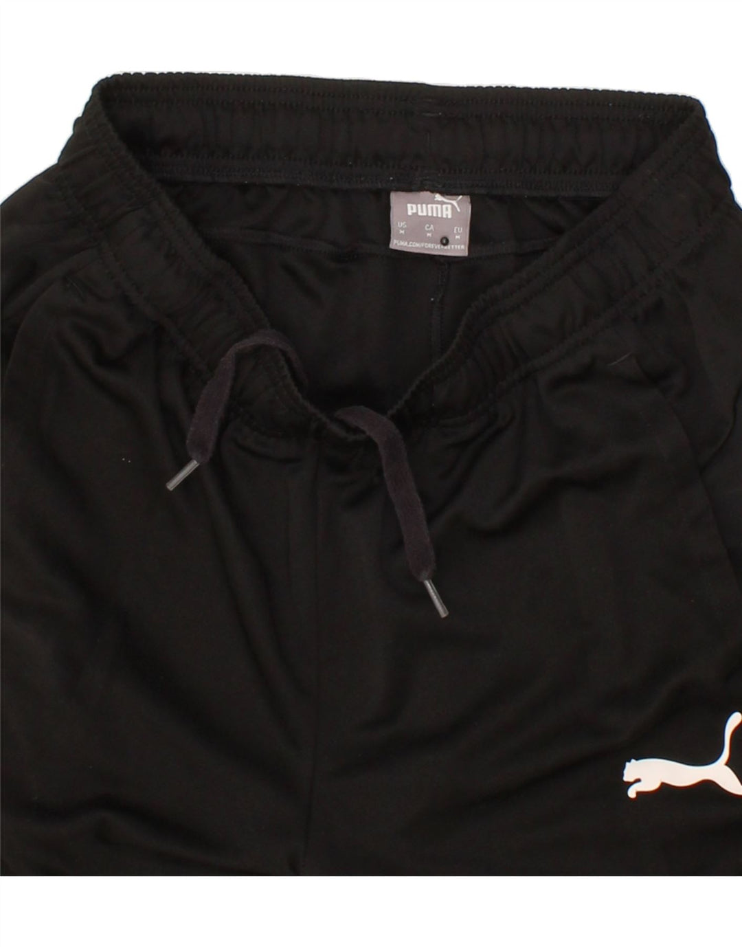 PUMA Womens Tracksuit Trousers UK 12 Medium  Black Vintage Puma and Second-Hand Puma from Messina Hembry 