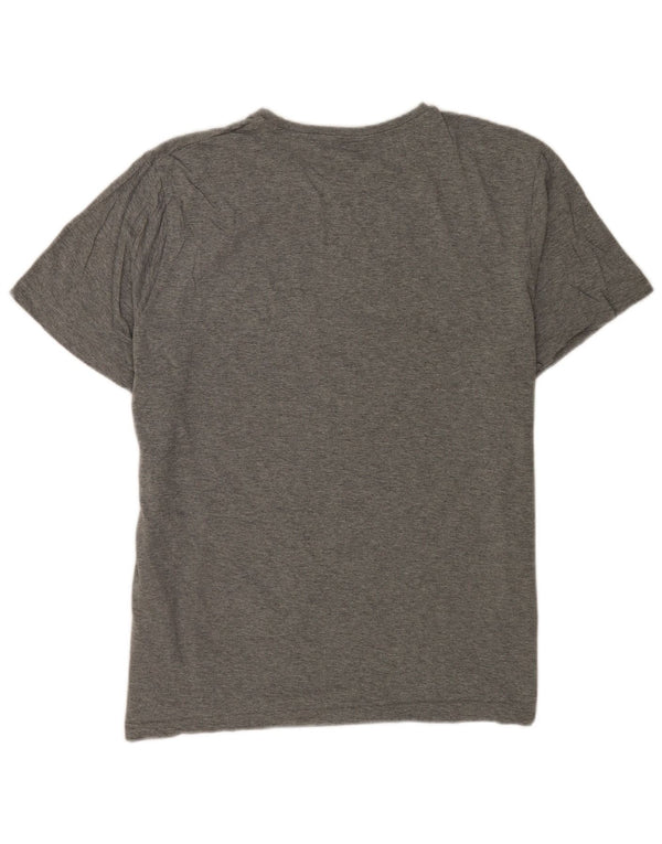 Puma T-shirt graphique pour homme 2XL en coton moucheté gris