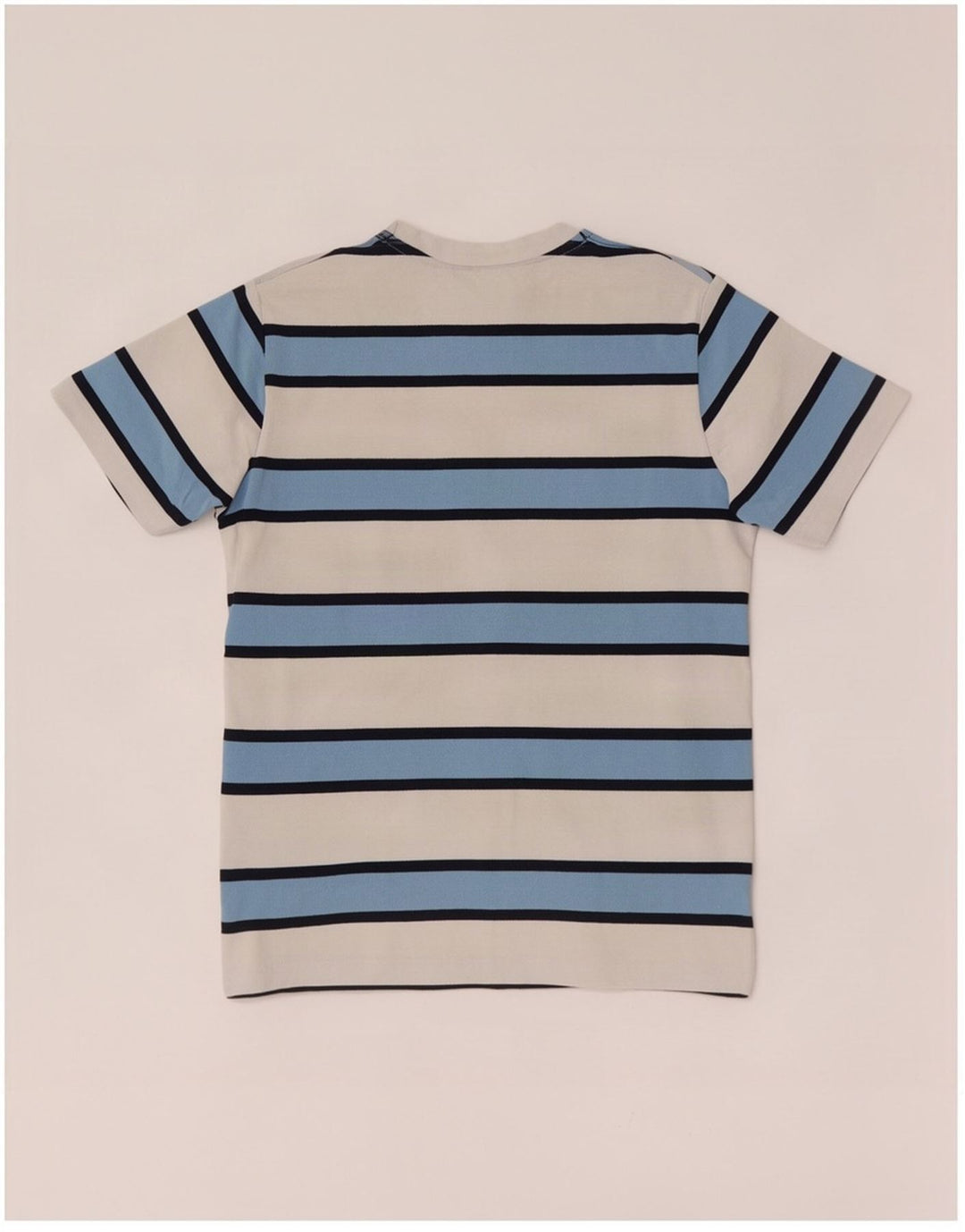 Ellesse T-Shirt Homme Petit Haut Rayé Blanc