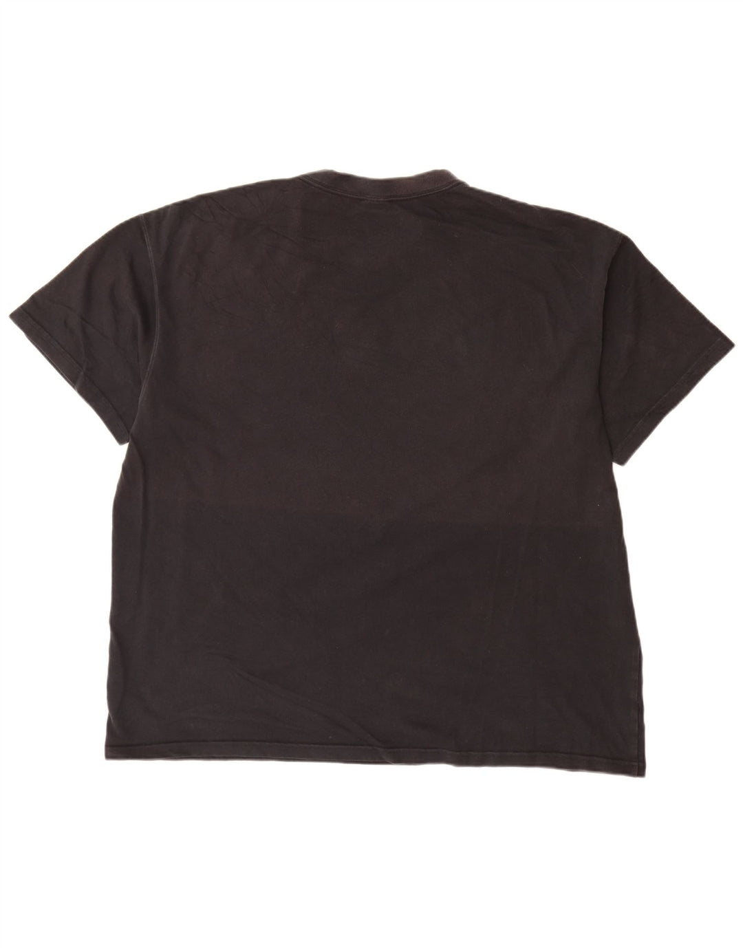 Nike Mens T-Shirt Top 2XL Black Cotton