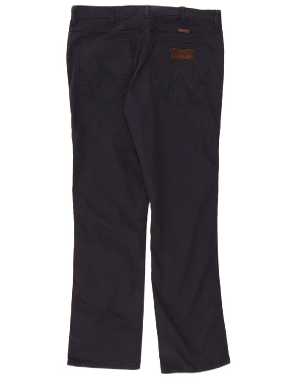 Wrangler muške Arizona rastezljive ravne ležerne hlače W36 L32 tamnoplave