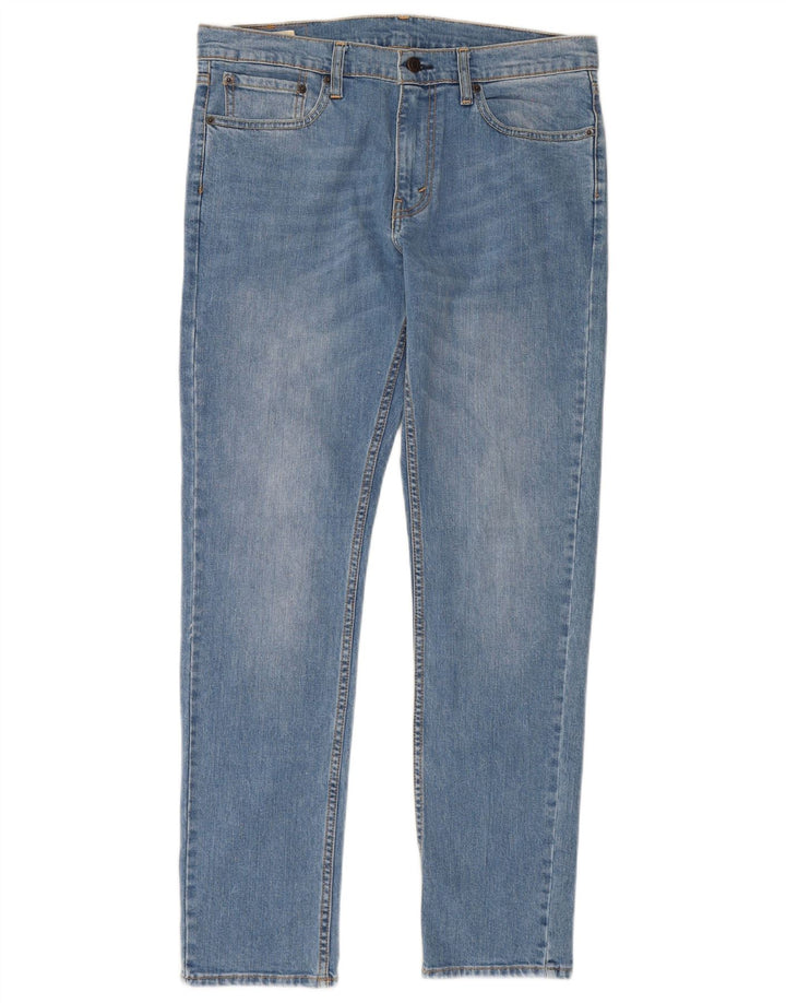 Levi's Herre 511 Slim Jeans W32 L32 Blå Bomuld
