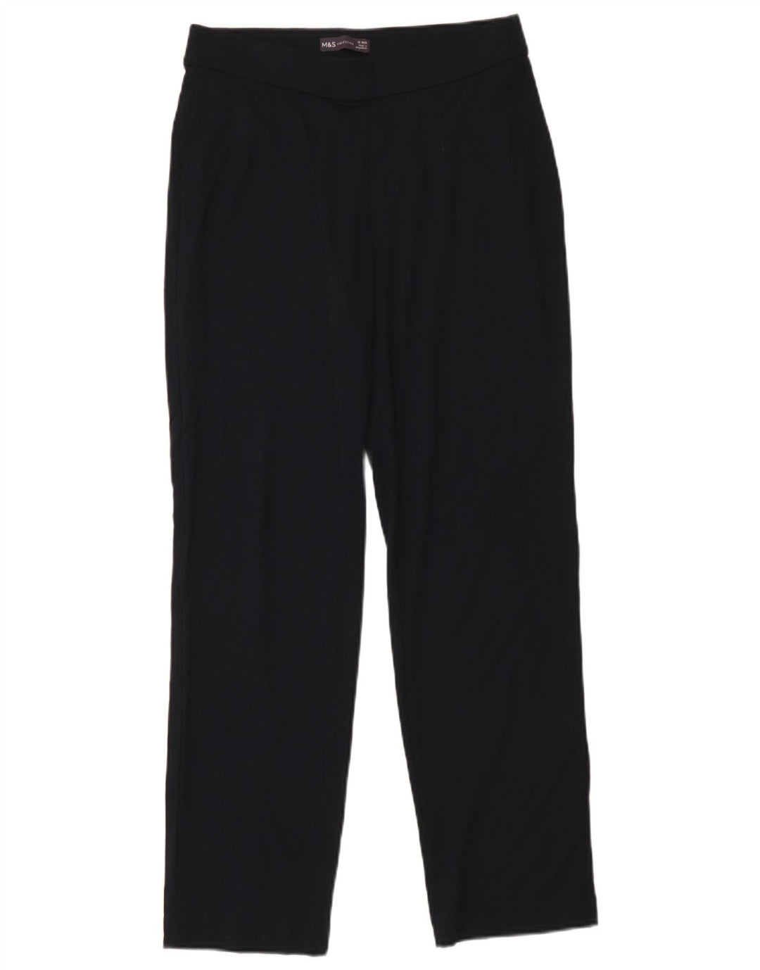 Marks & Spencer Træningsdragtsbukser til kvinder UK 12 Medium Navy Blue Viscose