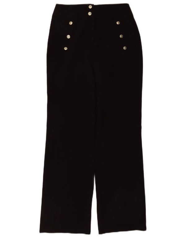 Lipsy Womens Loose Fit Casual Trousers UK 8 Small W24 L30 Brown Polyester