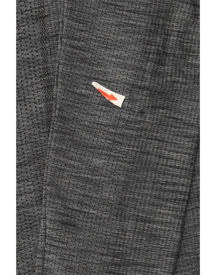 Under Armour Mens Heat Gear Top Long Sleeve Medium Grey Flecked
