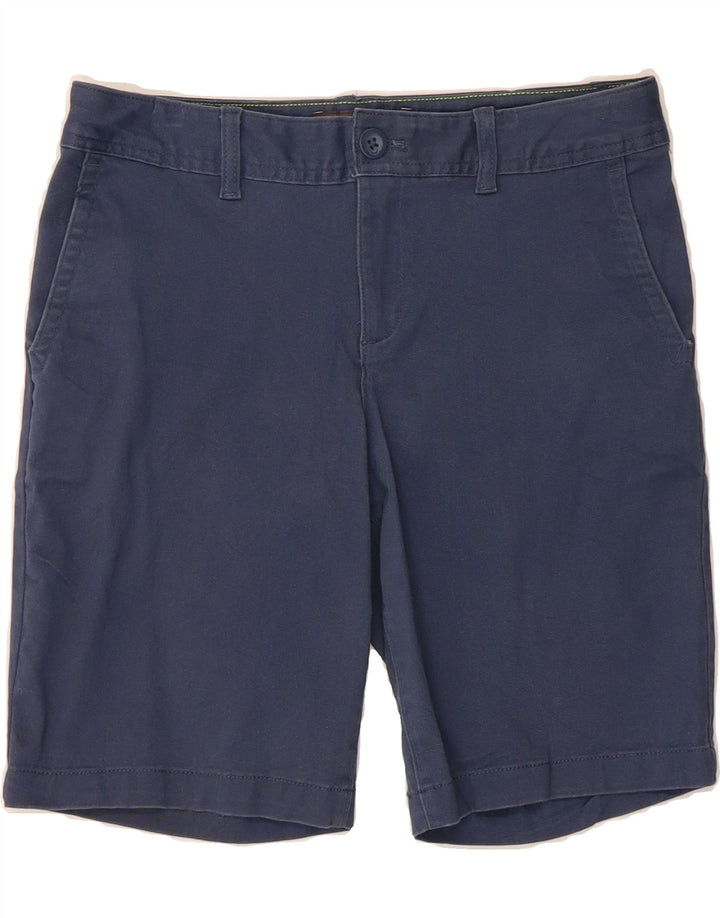 EDDIE BAUER Womens Chino Shorts US 6 Medium W30  Navy Blue Vintage Eddie Bauer and Second-Hand Eddie Bauer from Messina Hembry 