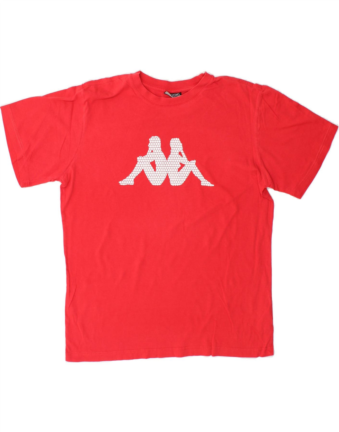 KAPPA Mens Graphic T-Shirt Top Large Red Cotton Vintage Kappa and Second-Hand Kappa from Messina Hembry 