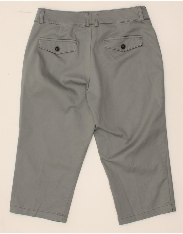 DOCKERS Womens Bermuda Shorts US 8 Medium W30 Grey Polyester Vintage Dockers and Second-Hand Dockers from Messina Hembry 