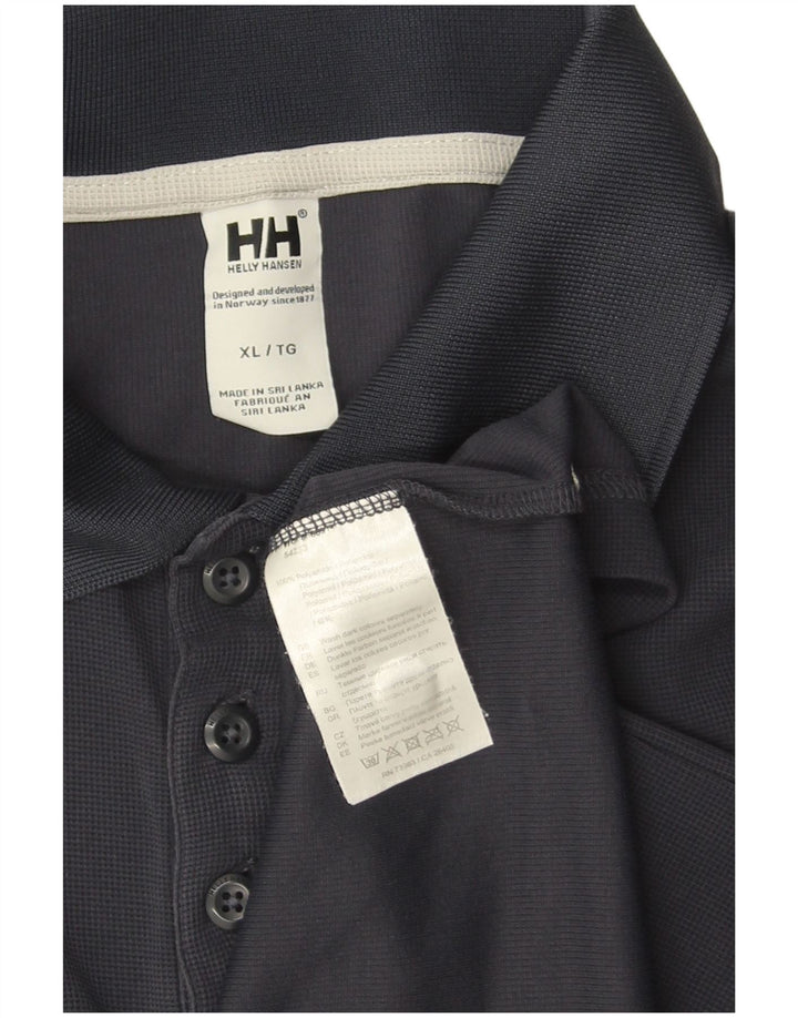 HELLY HANSEN tricou polo pentru bărbați XL poliamidă bleumarin
