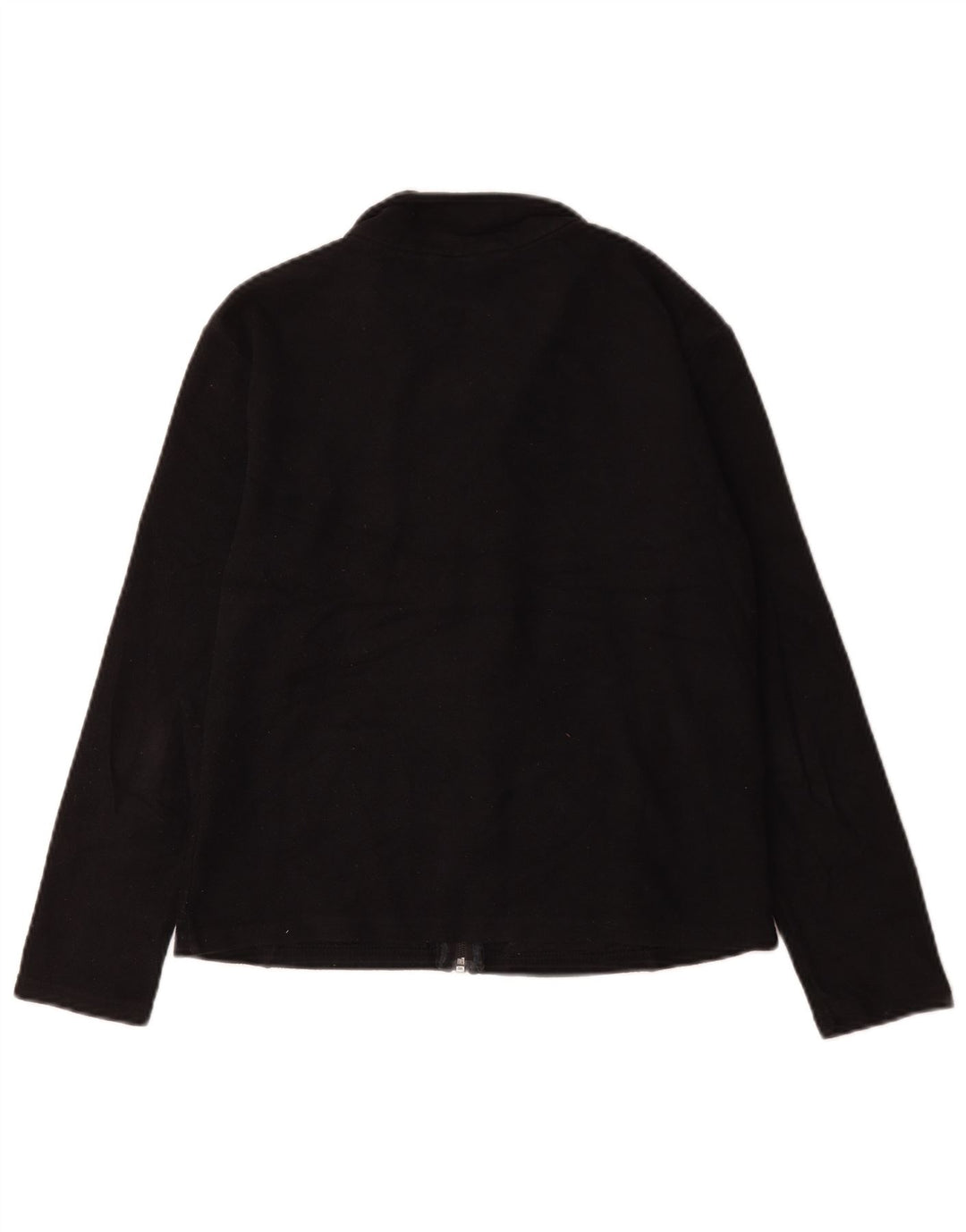 Marks & Spencer Damen Fleecejacke UK 12 Medium Schwarz Polyester