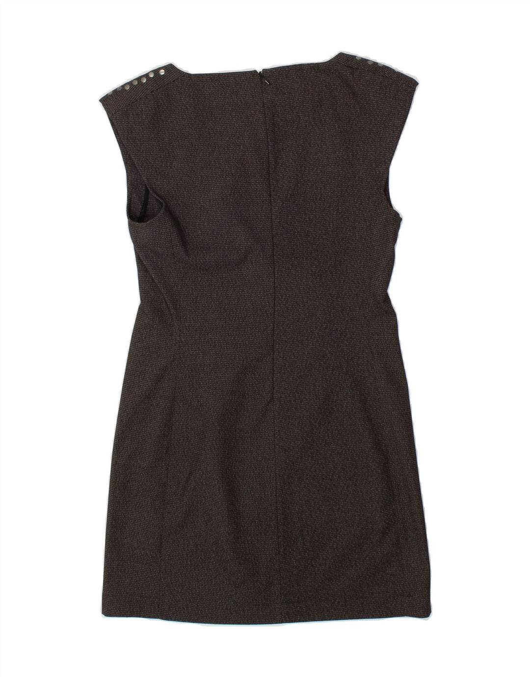 PATRIZIA PEPE Womens Sleeveless Sheath Dress IT 42 Medium Grey Vintage Patrizia Pepe and Second-Hand Patrizia Pepe from Messina Hembry 