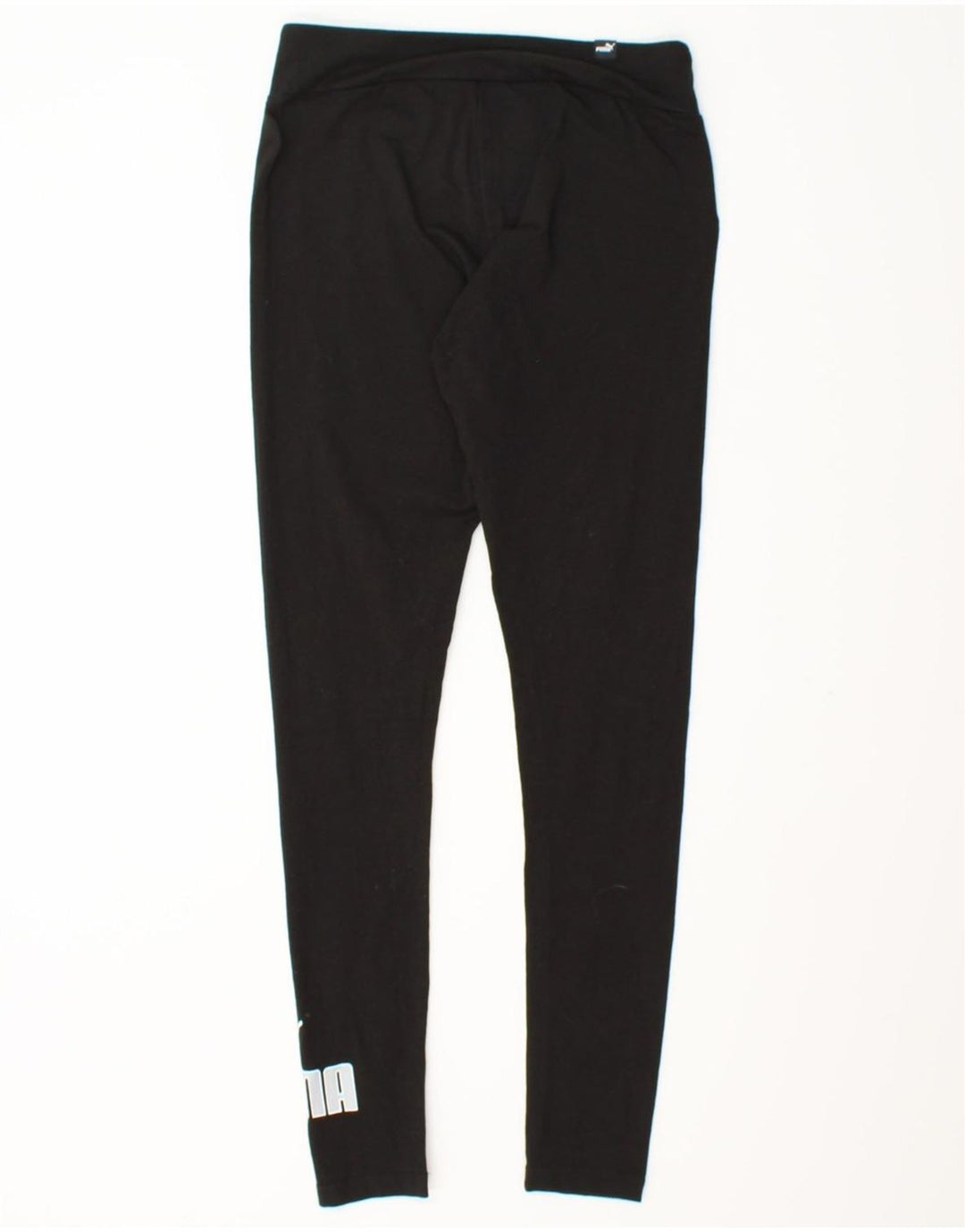 PUMA Womens Graphic Leggings UK 10 Small  Black Vintage Puma and Second-Hand Puma from Messina Hembry 