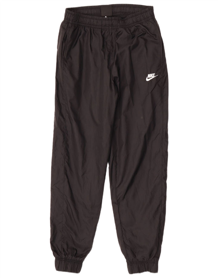 Pantaloni da tuta da uomo Nike Joggers piccoli in poliestere nero