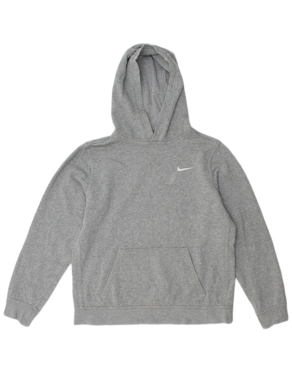 Chłopięca bluza z kapturem Nike 13-14 lat XL, szara, nakrapiana bawełna