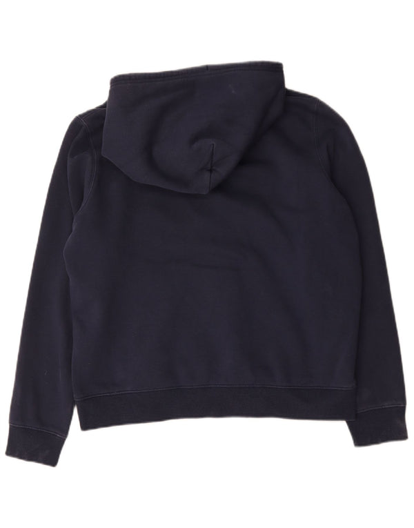 Tommy Hilfiger Mens Hoodie Jumper Large Navy Blue Cotton