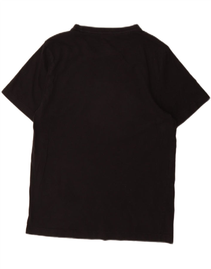 HURLEY Mens Graphic T-Shirt Top Medium Black Cotton Vintage Hurley and Second-Hand Hurley from Messina Hembry 