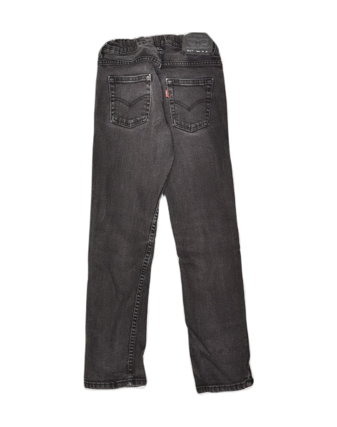 LEVI'S Boys Straight Jeans 9-10 Years W25 L25  Grey Cotton | Vintage Levi's | Thrift | Second-Hand Levi's | Used Clothing | Messina Hembry 