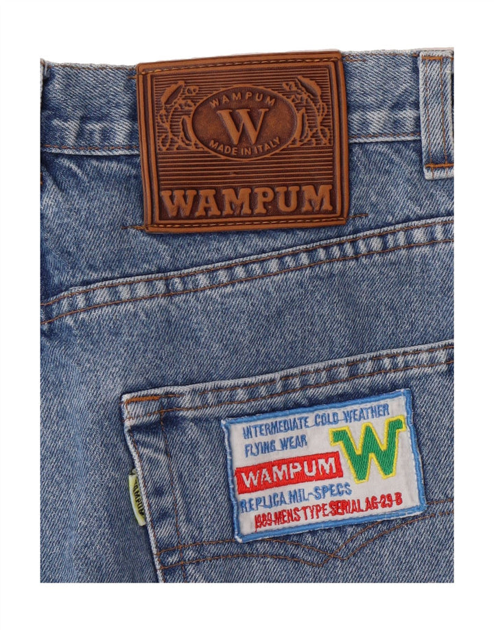 WAMPUM Mens Tapered Jeans W30 L29 Blue Vintage Wampum and Second-Hand Wampum from Messina Hembry 