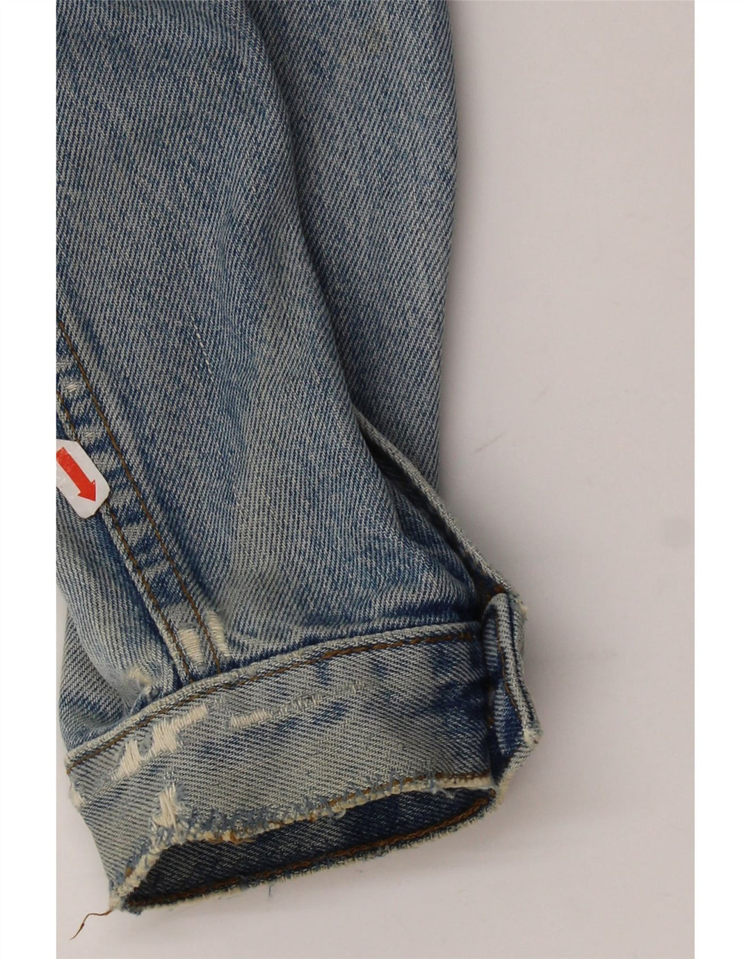 JEP'S Veste en jean surdimensionnée pour femme UK 10 Petit coton bleu