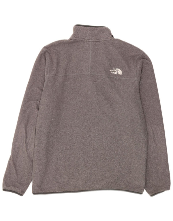 The North Face Herre lynlås-hals Fleece Jumper Medium Grey Polyester Sports