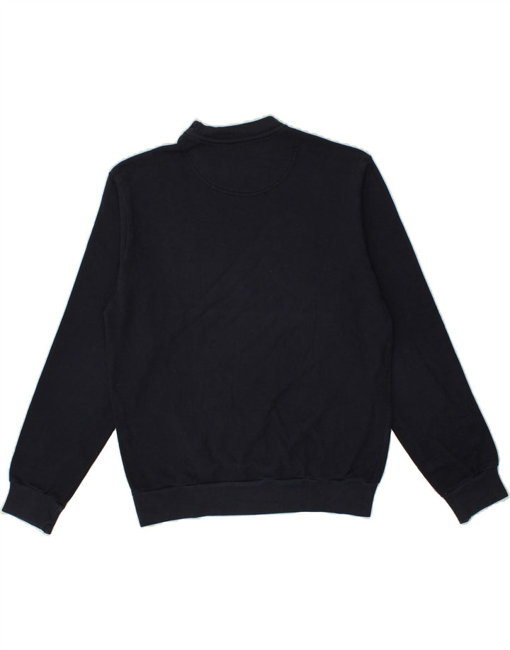 CANADIENS Mens Sweatshirt Jumper Small Navy Blue Cotton Vintage Canadiens and Second-Hand Canadiens from Messina Hembry 