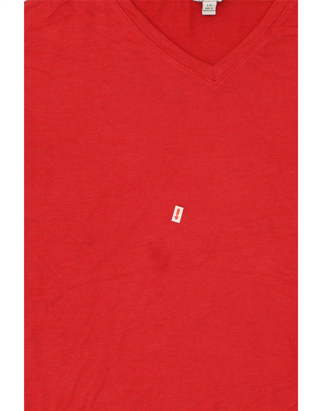 ORVIS Womens T-Shirt Top UK 16 Large Red Polyester Vintage Orvis and Second-Hand Orvis from Messina Hembry 