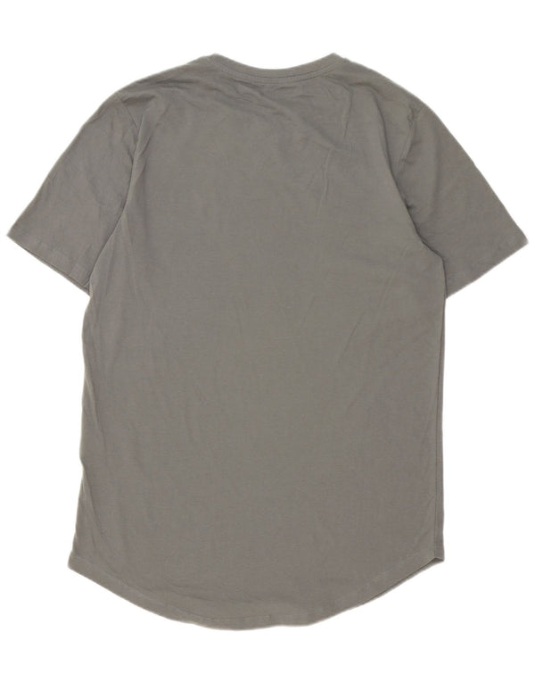 Jack & Jones Mens Lash T-Shirt Top Medium Grey Cotton