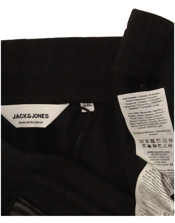 Jack & Jones Pantalon de Survêtement Homme Joggers 2XL Noir Polyester