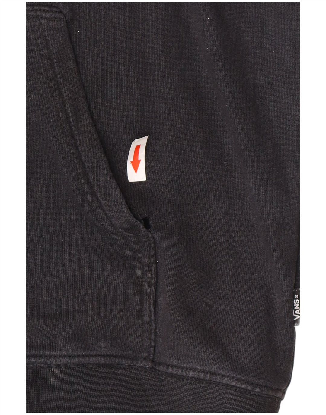 Vans Herre hættetrøje Jumper Medium Sort Bomuld