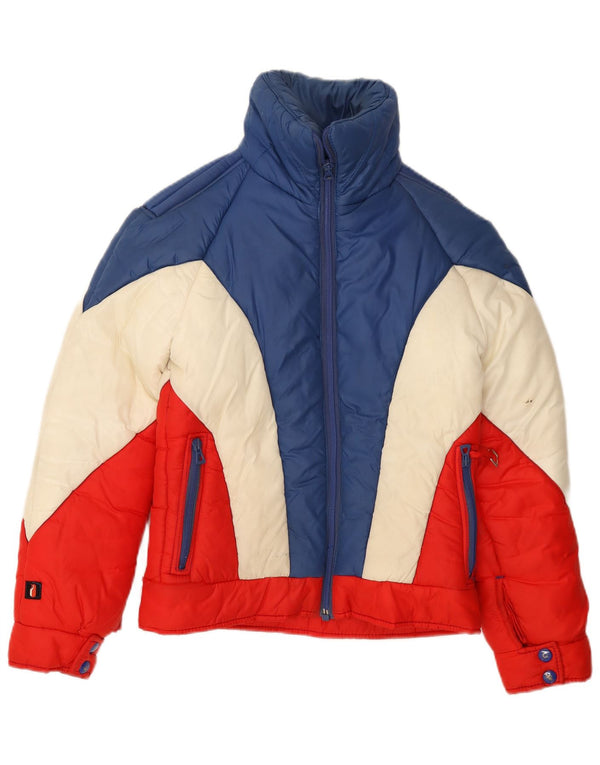 Chaqueta acolchada con capucha para mujer Ellesse IT 42 Medium Multicolor Colourblock