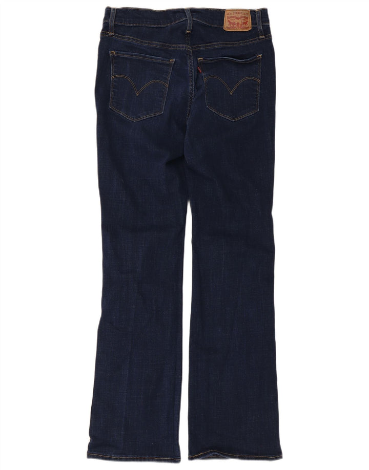 Levi's Womens 315 Shaping Bootcut Jeans W29 L30 Blue Cotton